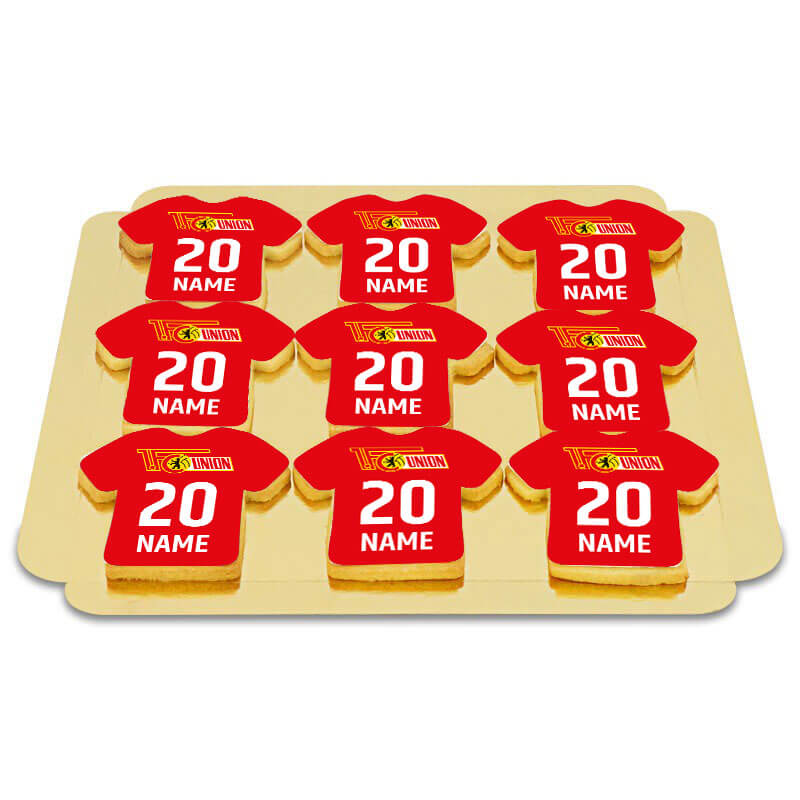1. FC Union Berlin jersey biscuits (12 pieces)