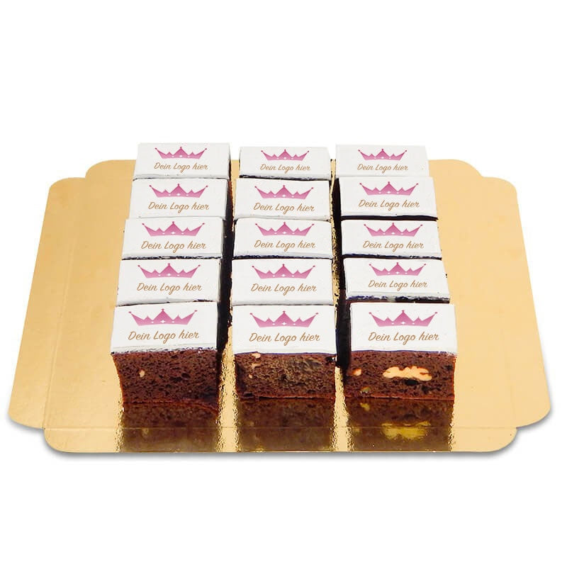 Logo brownies (15 pieces)