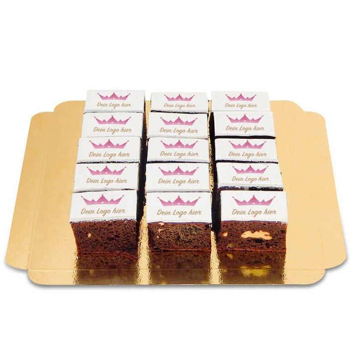 Logo brownies (15 pieces)