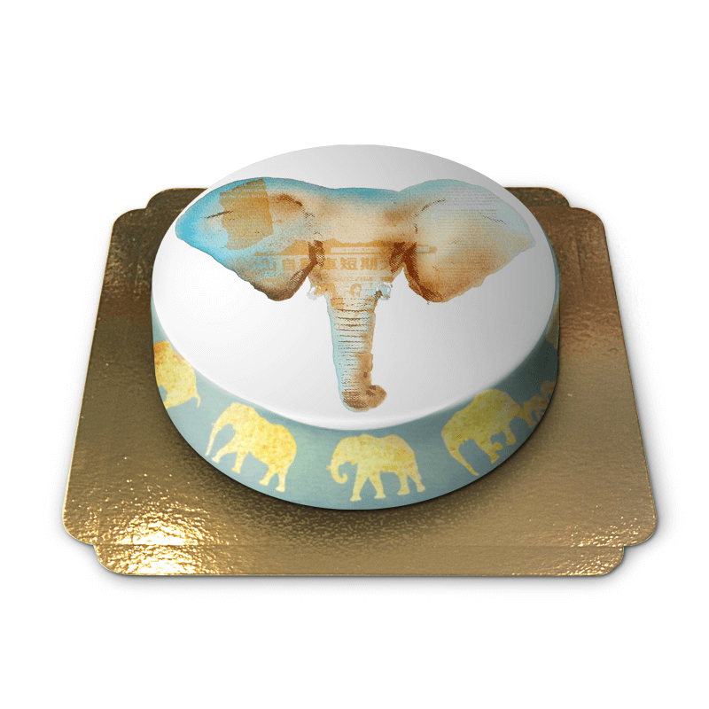 Elephant cake by Pia Lilenthal