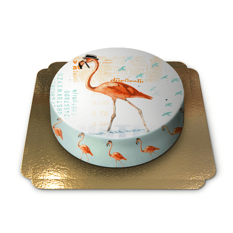 Flamingo cake by Pia Lilenthal