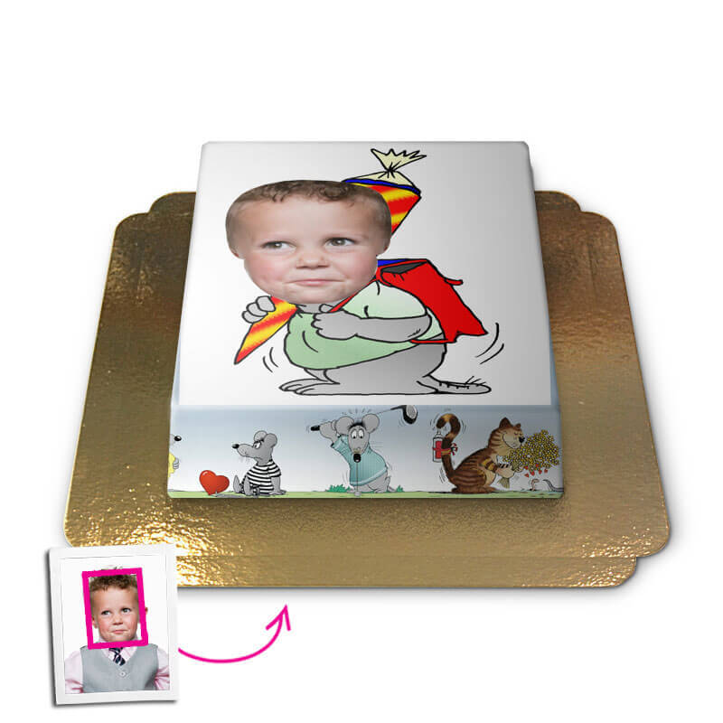 First Day of School, Face Cake – Uli Stein