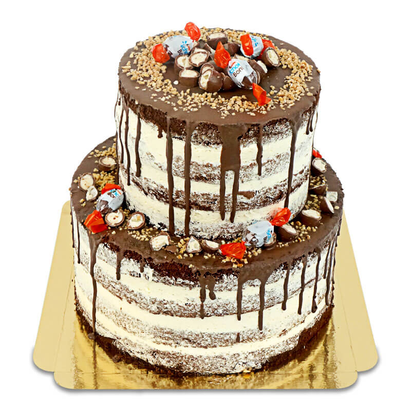 2-tier cake with Kinder Schoko-Bons®