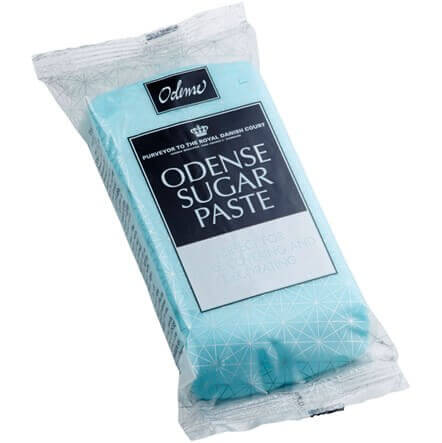 Blue rolled fondant - 250g