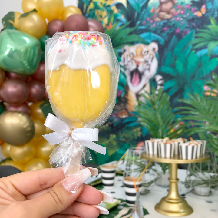 Yellow Cake Popsicles (10 pieces)