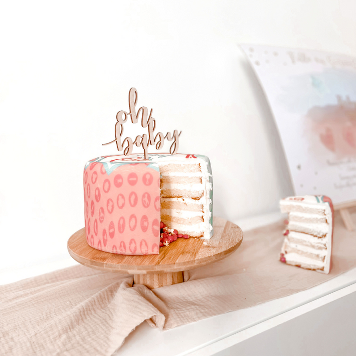 Deluxe Gender Reveal Cake