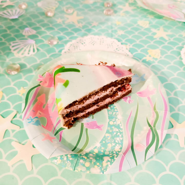 Arielle® on a coral cake