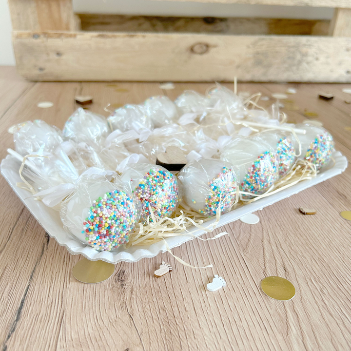 SURPRISE Gender Reveal Cake Pops "It's a Boy" (12 pieces)