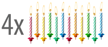40 candles
