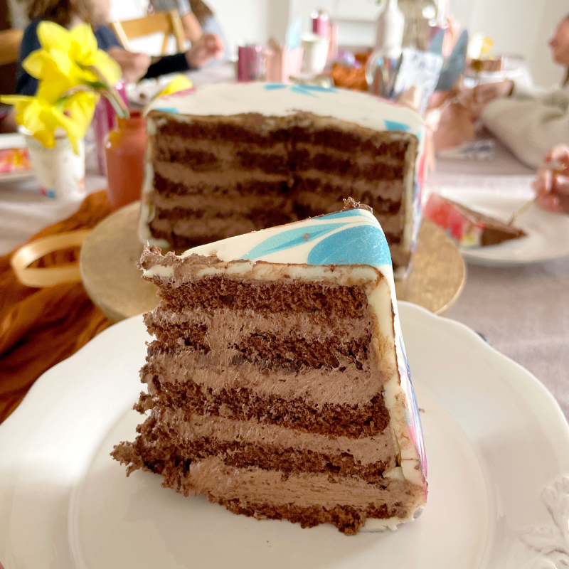 Deluxe Flower Cake
