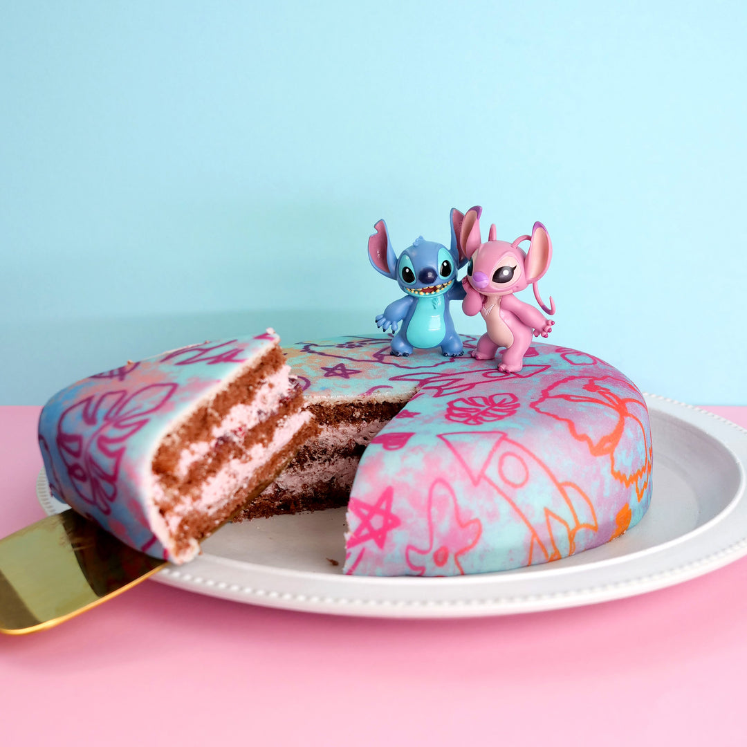 Angel & Stitch® auf Torte