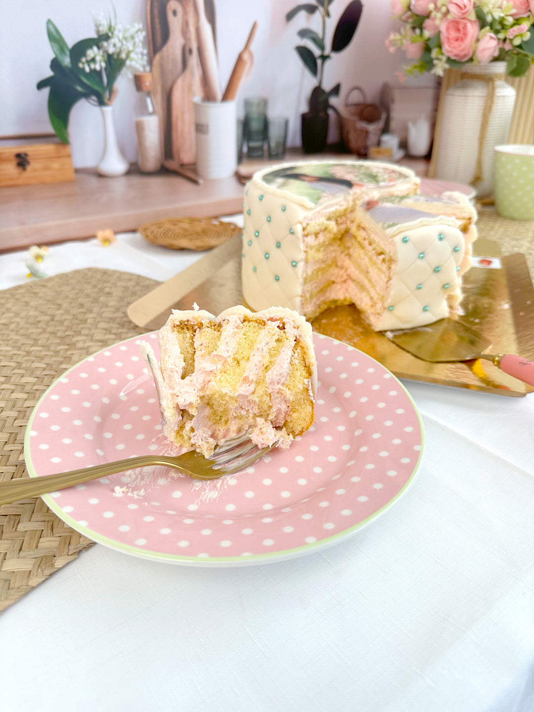 Deluxe Photo Cake S – double height