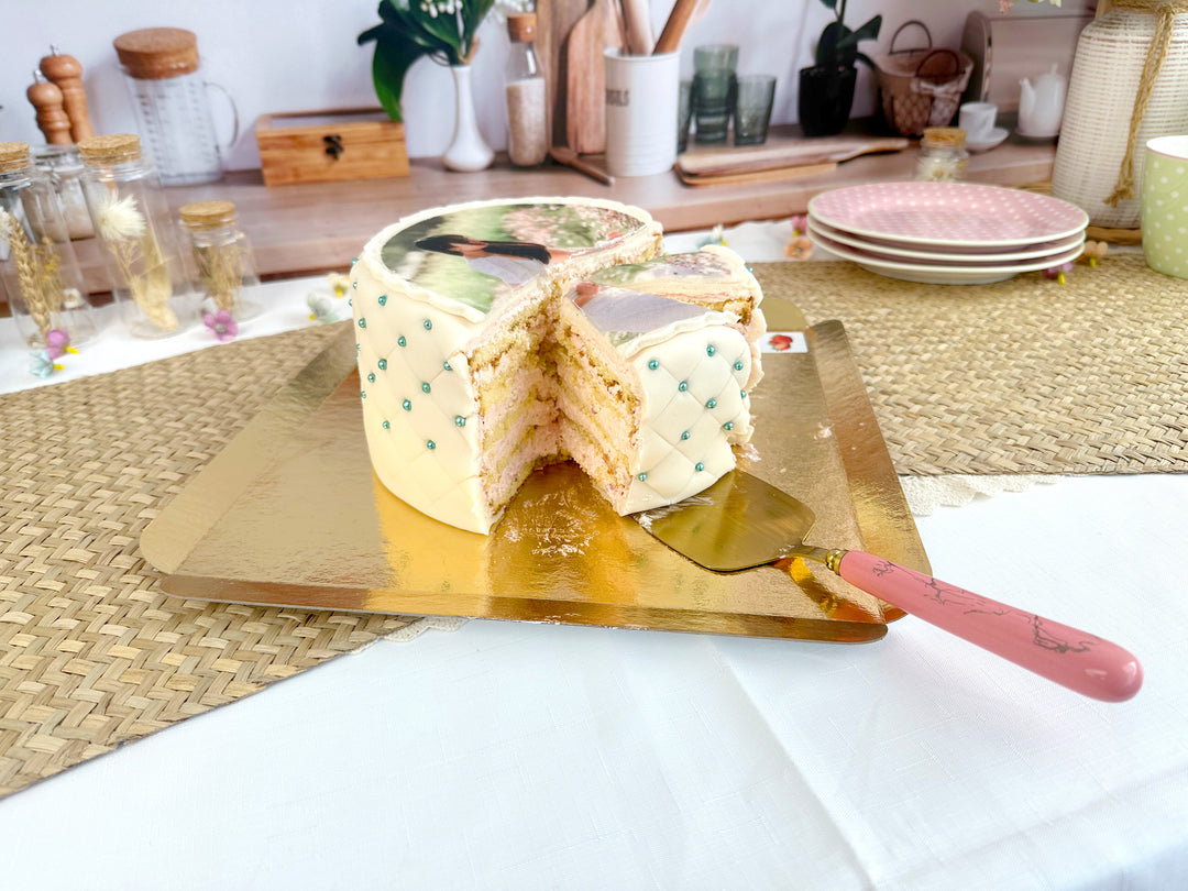 Deluxe Photo Cake S – double height
