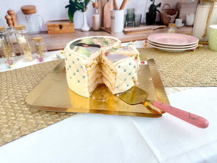 Deluxe Photo Cake S – double height