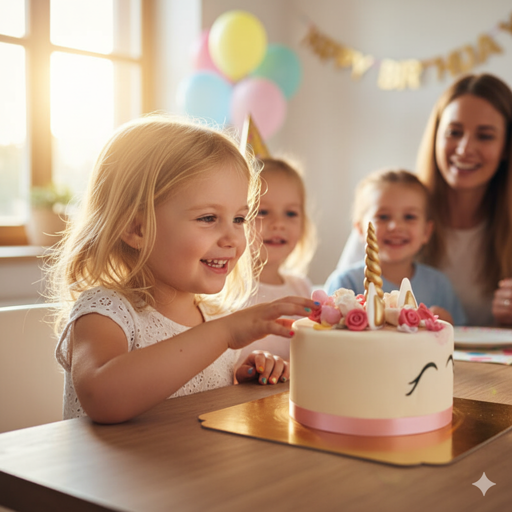 Unicorn Cake - Double Height