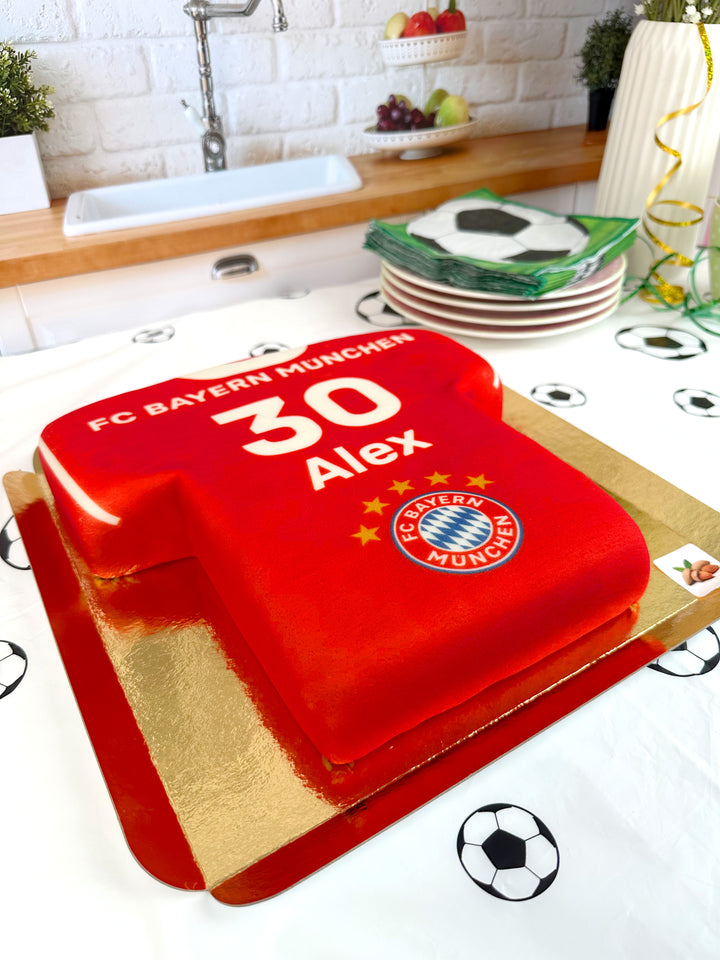FC Bayern Munich Jersey Cake