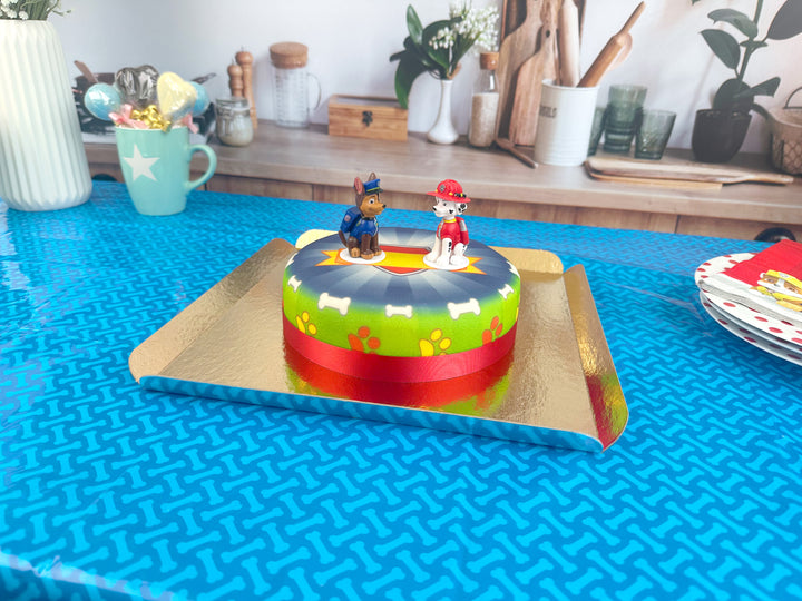 Chase and Marshall from PAW Patrol® on a Dog Heroes cake