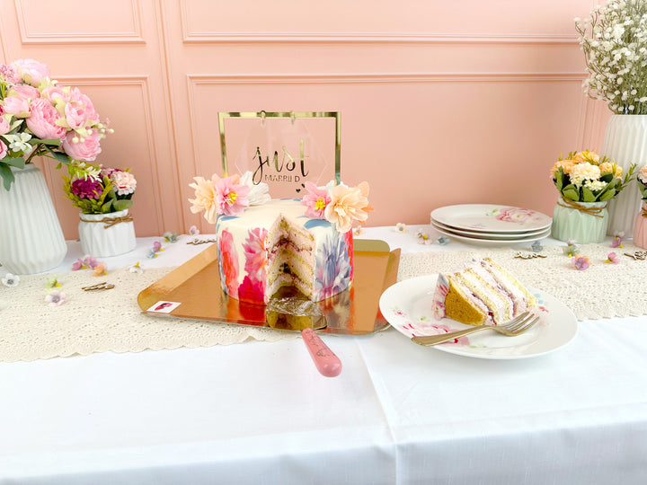 Deluxe Flower Cake