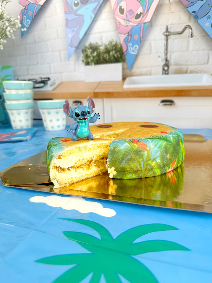 Stitch® on Tropical Beach Cake