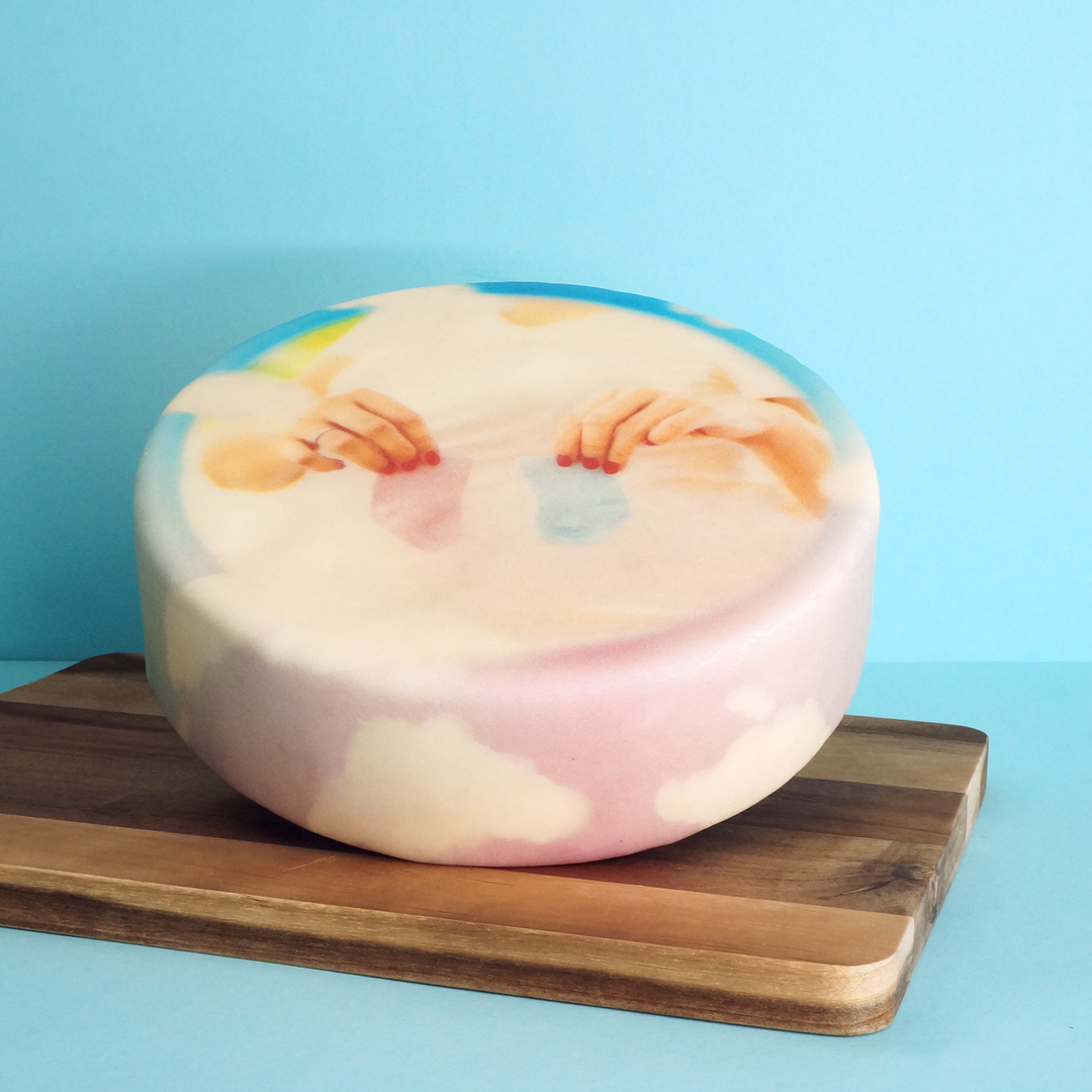 Photo Cake Baby Cloud Dream, round