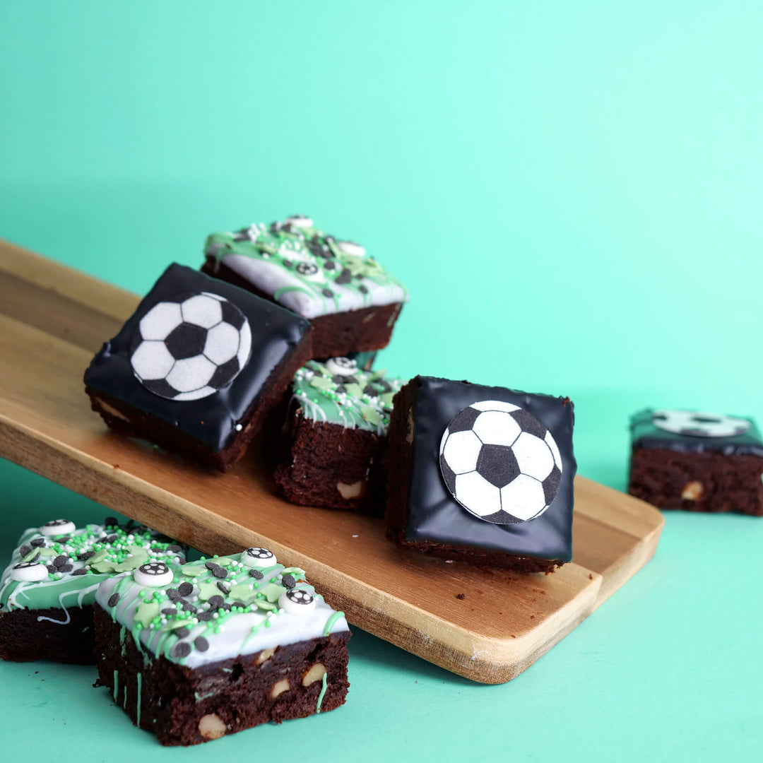 Football Brownies (9 pieces)