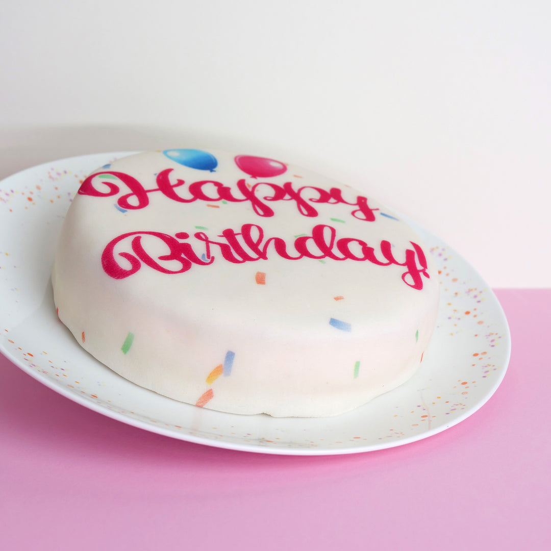 Happy Birthday Cake PINK