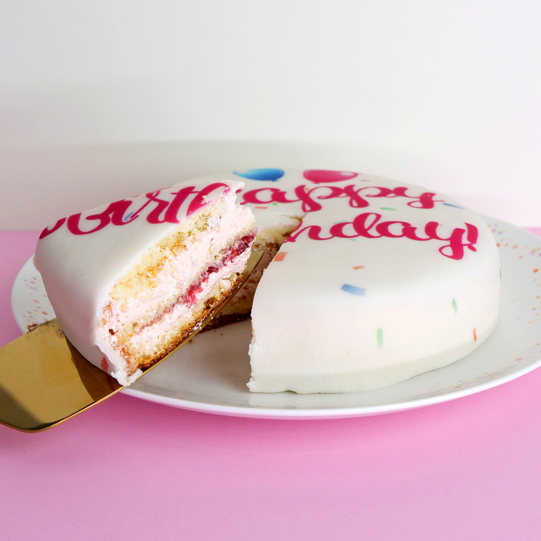 Happy Birthday Cake PINK