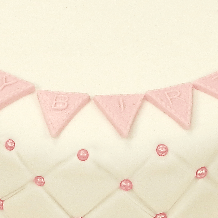 Happy Birthday Deluxe Pink-Close-UP