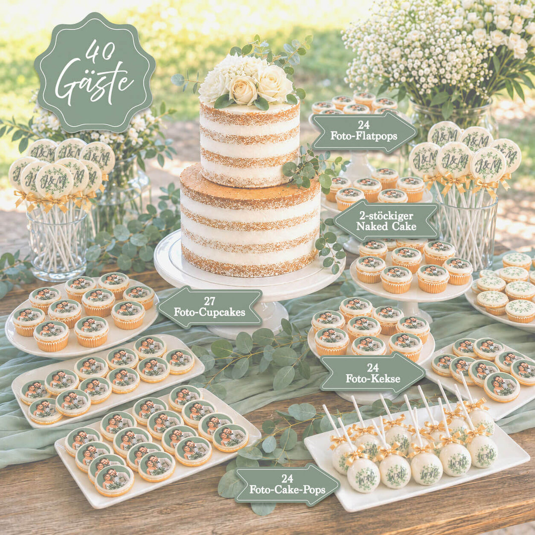 Wedding Cake & Sweet Table All-Inclusive Package