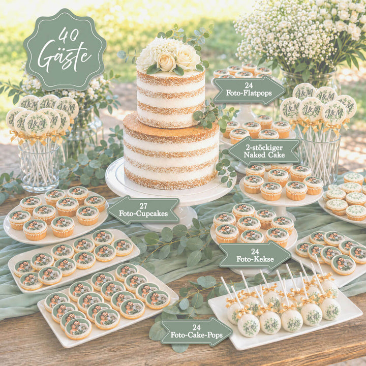 Wedding Cake & Sweet Table All-Inclusive Package