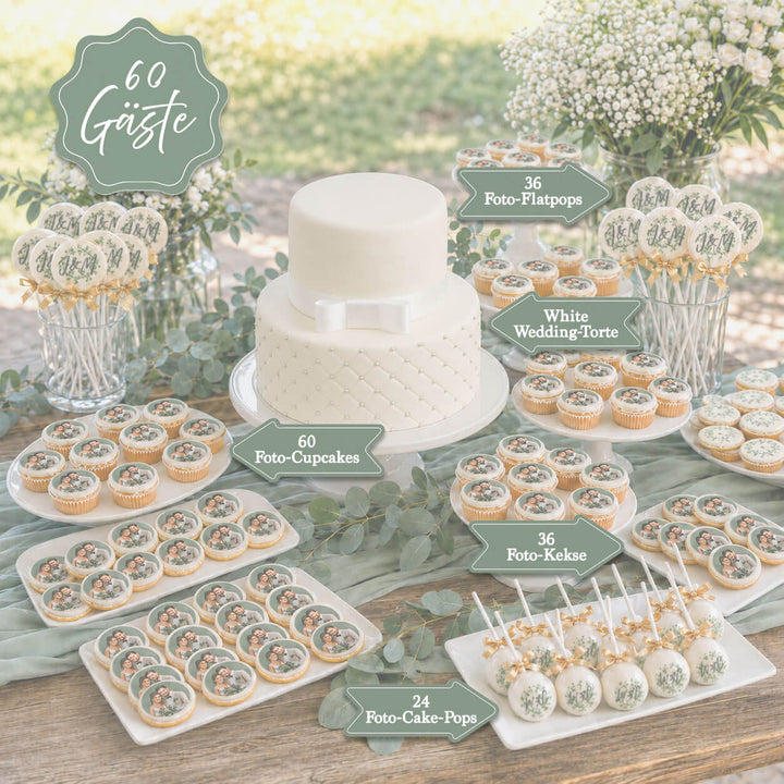 Wedding Cake & Sweet Table All-Inclusive Package