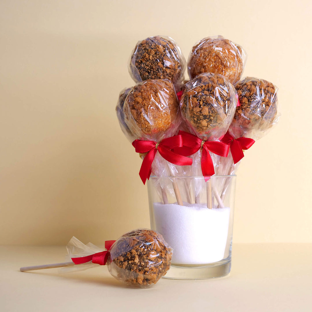 Caramel Biscoff® Cake Pops (12 pieces)