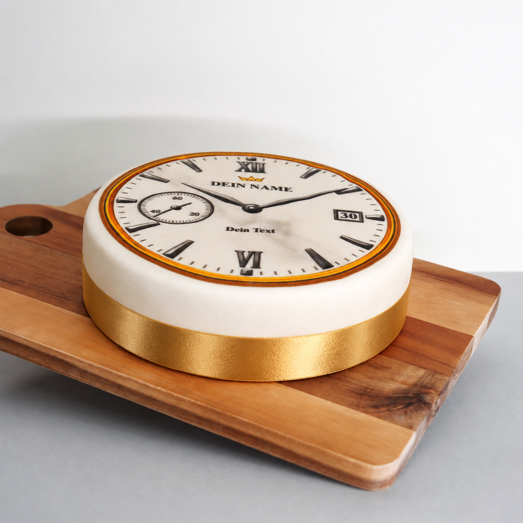 Luxury Watch Cake, marble