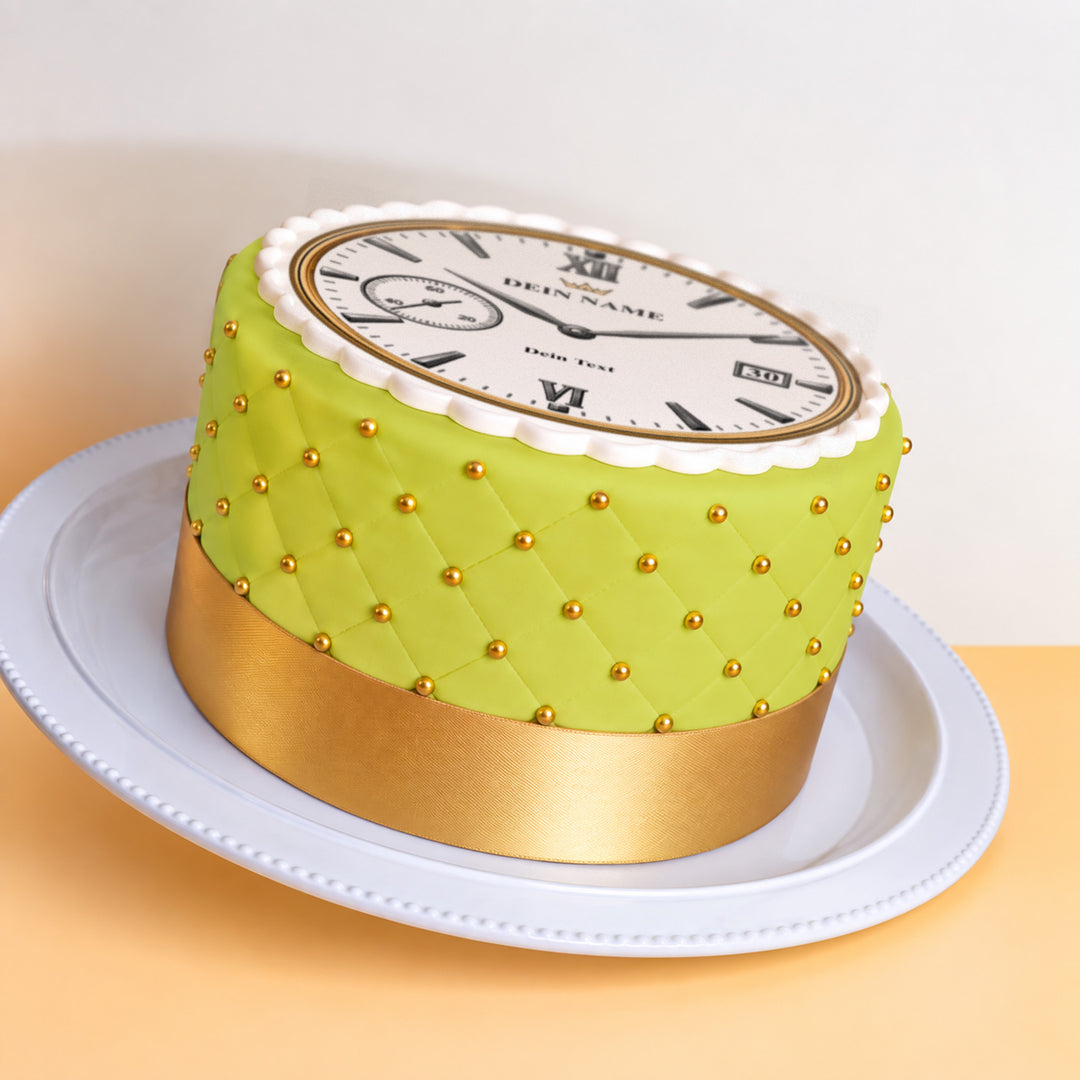 Luxury Watch Cake Deluxe, green