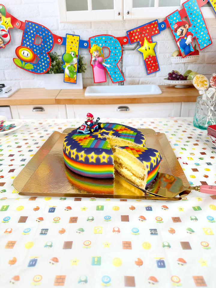 Mario Kart® on Star Track Cake