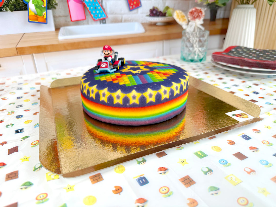 Mario Kart® on Star Track Cake