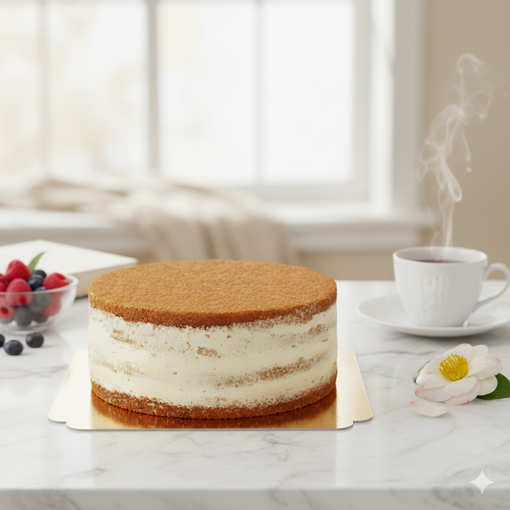 Naked Cake Vanilla/Raspberry - various sizes