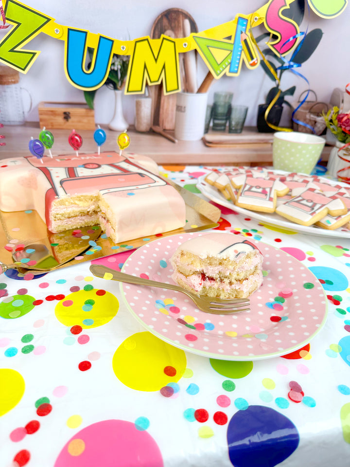 Pink School Bag Cake