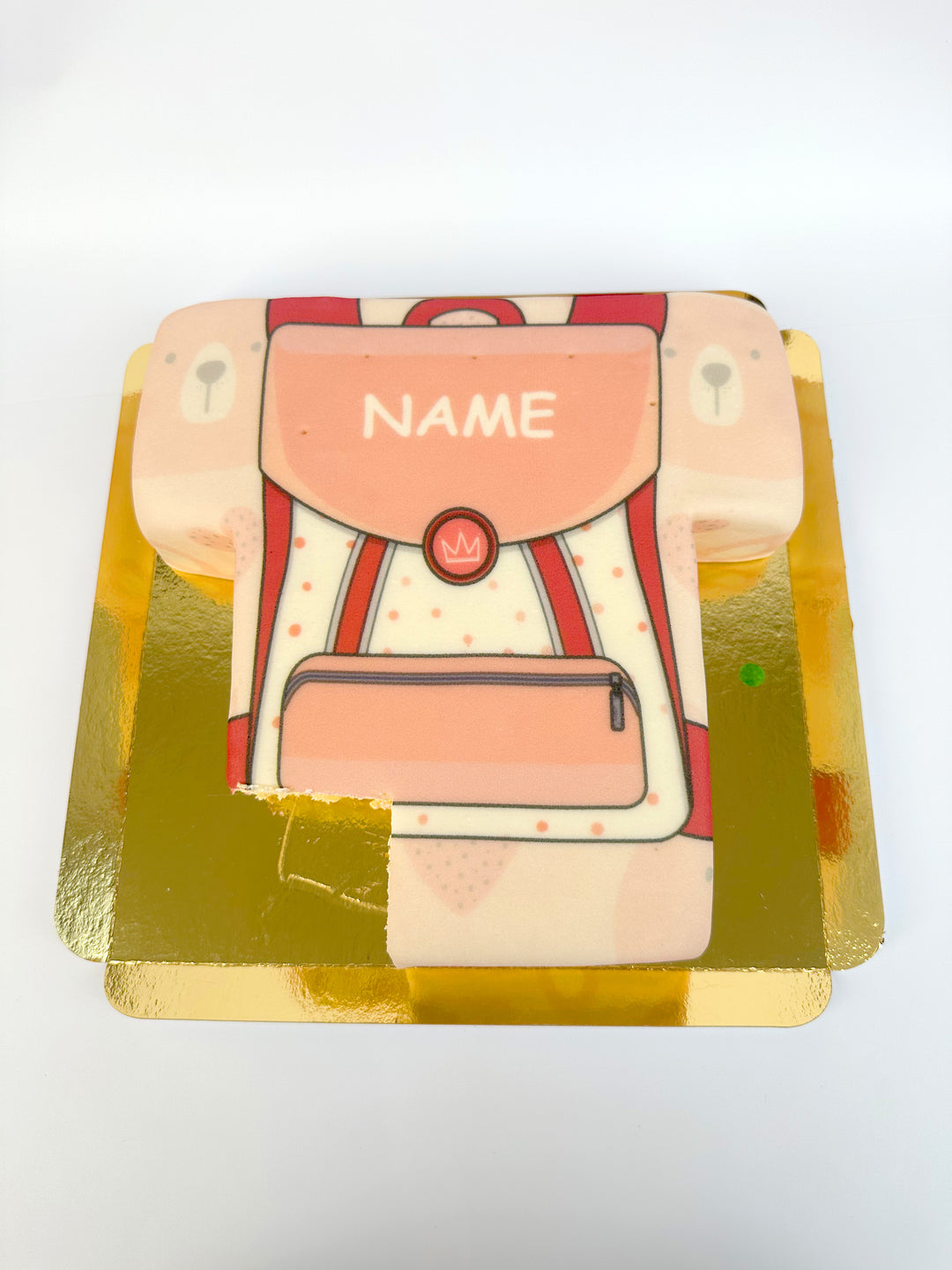 Pink School Bag Cake