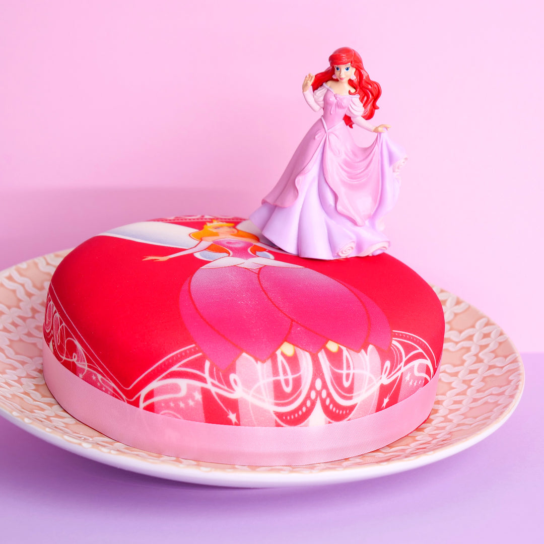 Princess cake with Ariel® figure