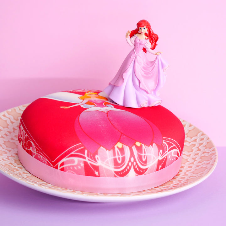 Princess cake with Ariel® figure