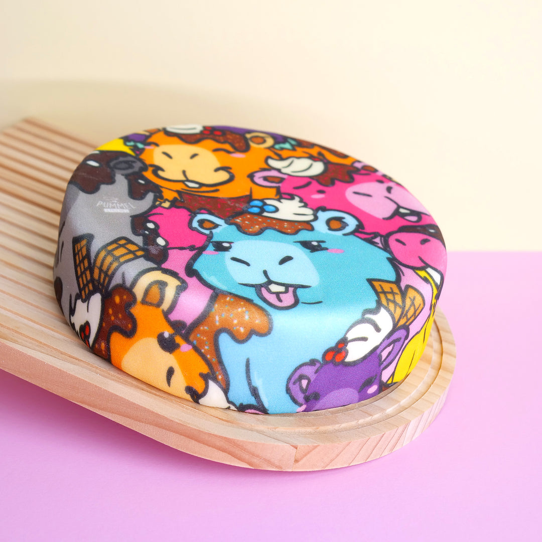 Capybara Hidden Object Cake – Chubby Unicorn