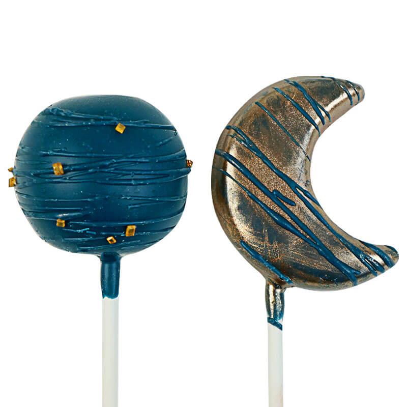 Eid Cake Pops – Moon (12 pieces)