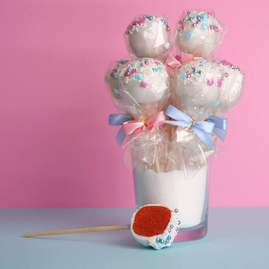 SURPRISE Gender Reveal Cake Pops "It's a Girl" (12 pieces)