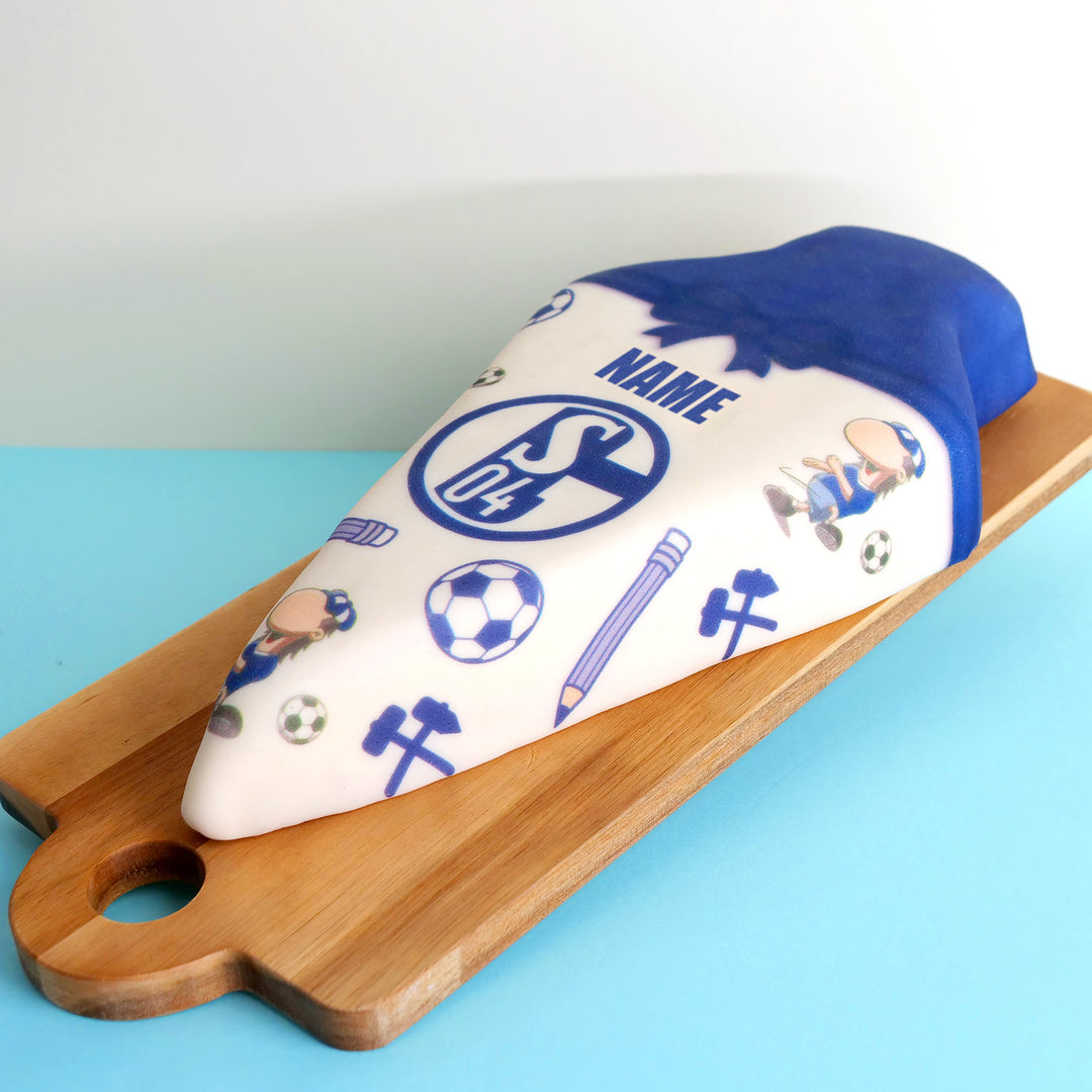 FC Schalke 04 School Cone Cake