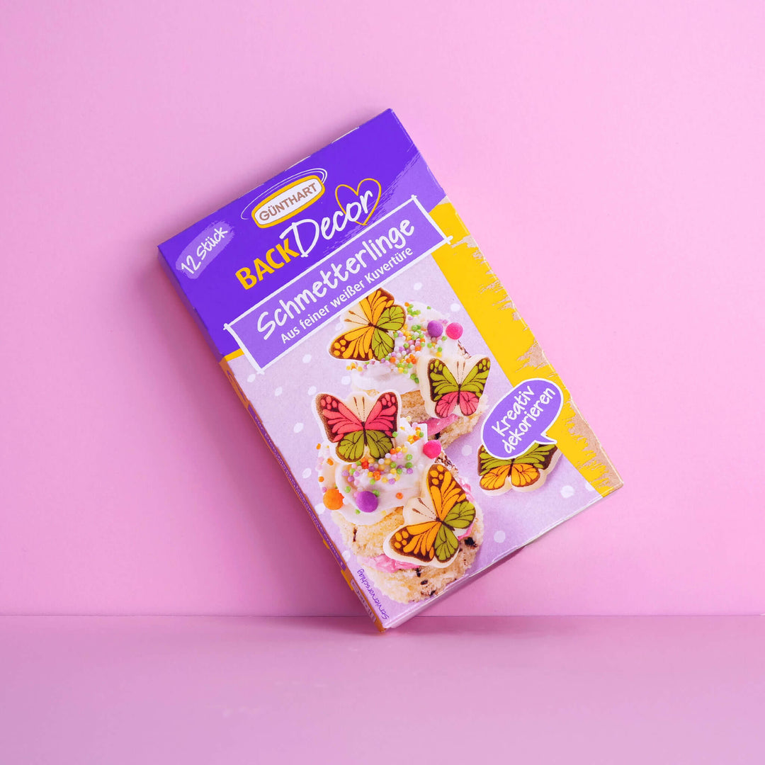 Butterfly Chocolate Decorations (12 pieces)