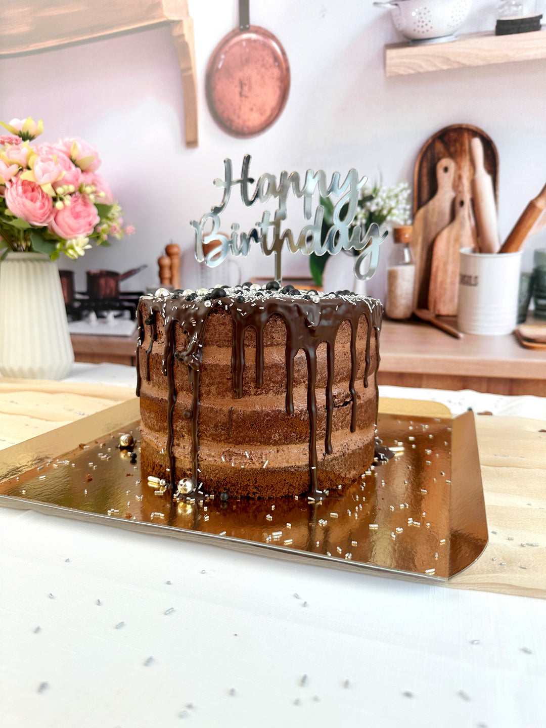 Chocolate Naked Cake – various sizes