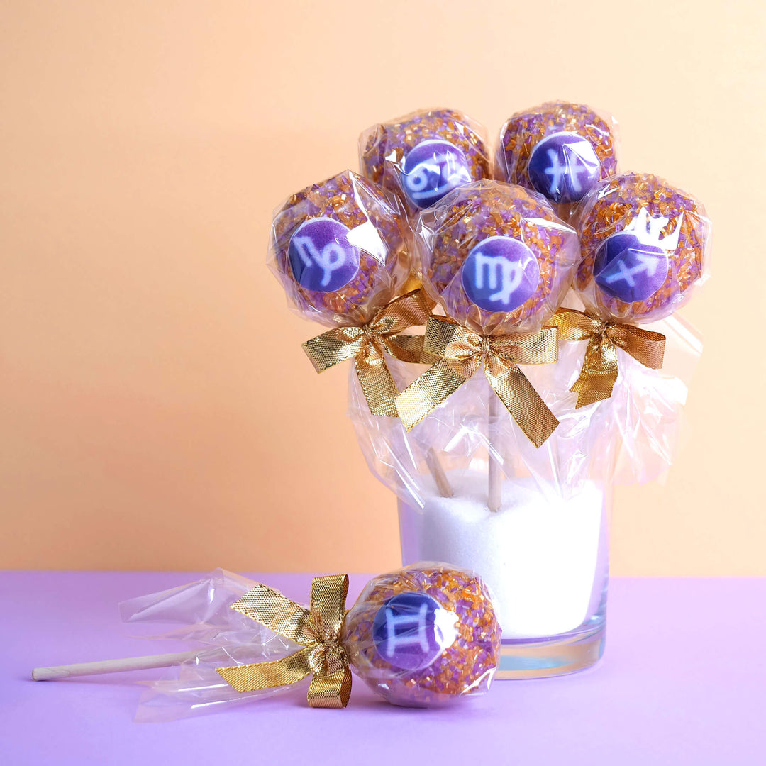 Zodiac sign cake pops (12 pieces)