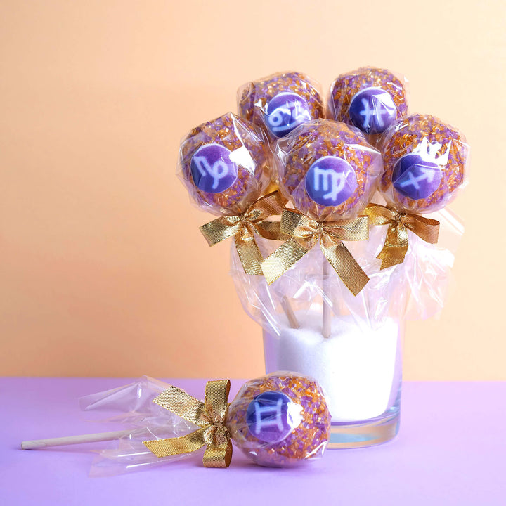 Zodiac sign cake pops (12 pieces)