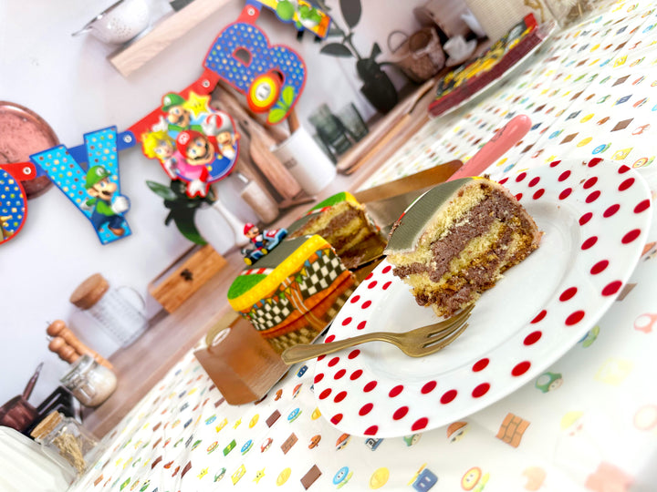 Mario Kart® on Grassland Race Track Cake